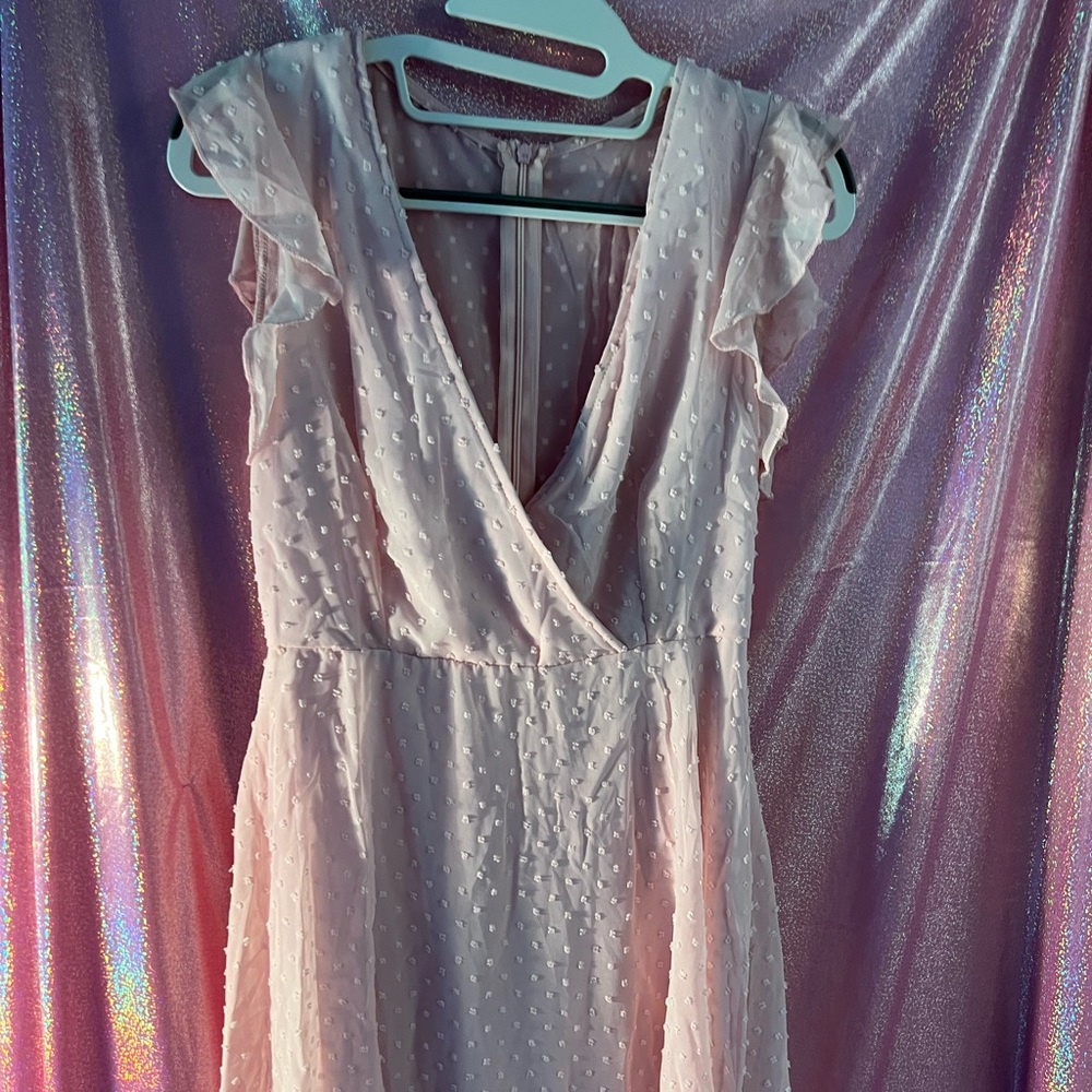 pink dress